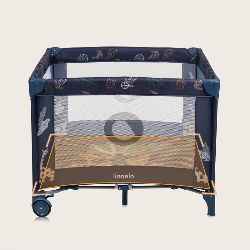 Tarc Joaca Lionelo Bonnie 100x100 cm Albastru - imagine 4