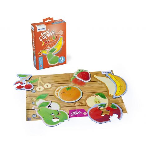 Set 6 Puzzle Fructe Miniland Educativ - imagine 5