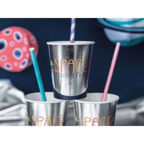 Pahare Spatiu 200ml Party Deco - Decor Festiv - imagine 3