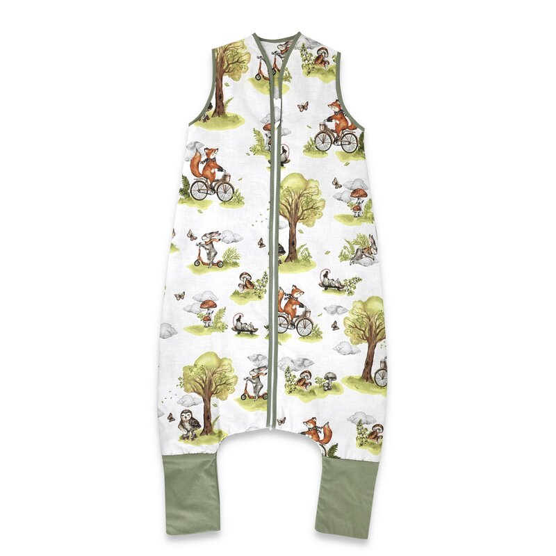 Sac de dormit cu picioruse Qmini Fox | Iarnă