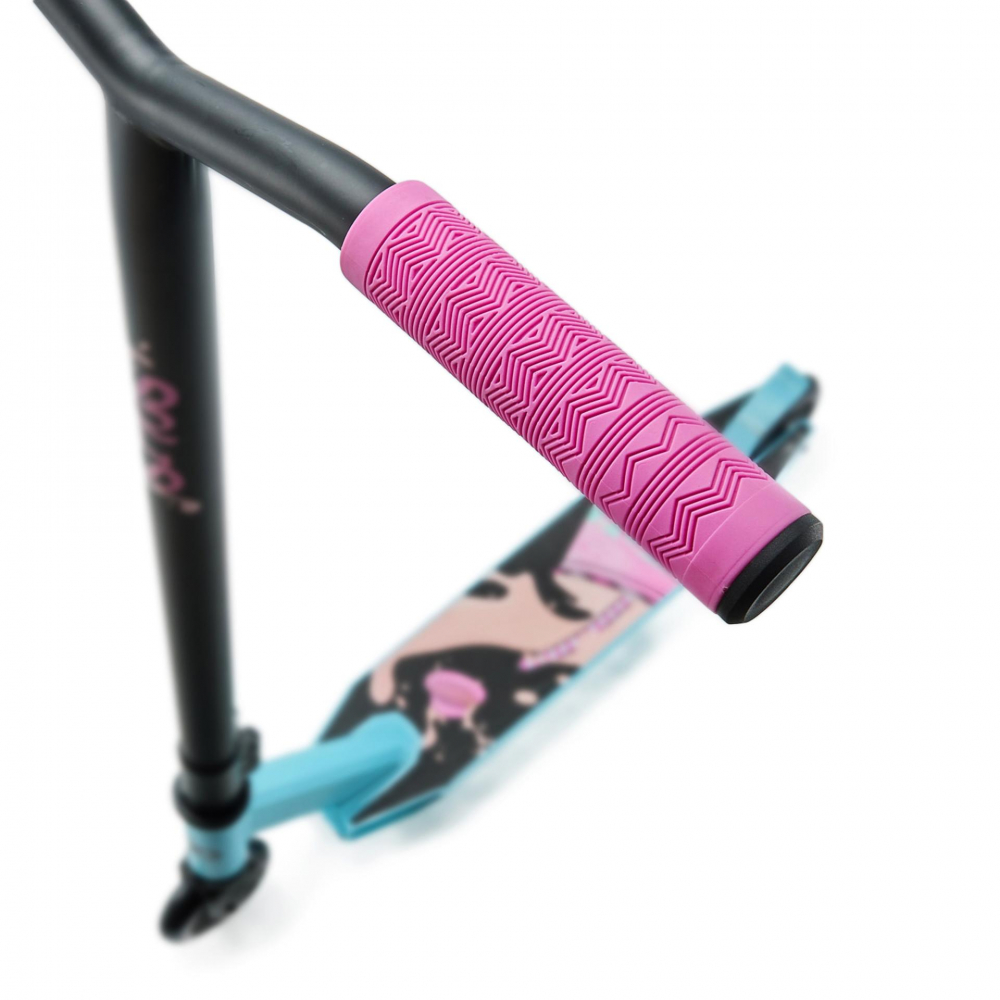 Trotineta Kinderkraft Solis Pink 100kg ABEC-9 - imagine 2