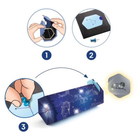 Joc DIY Constelații Djeco | Set Creativ Astronomie - imagine 3