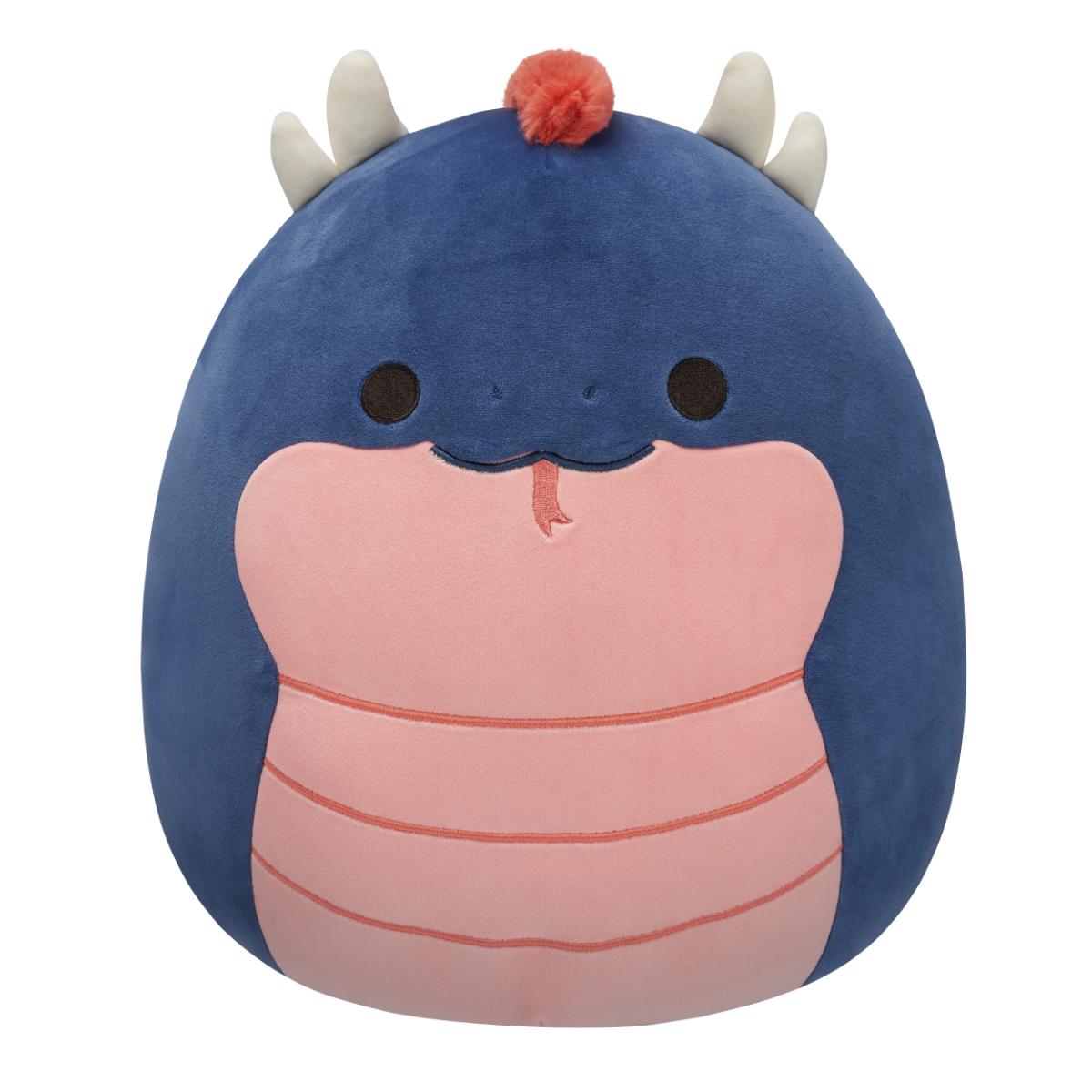 Squishmallows Serpisorul Cian, 30 cm | Jucărie Plus Moale