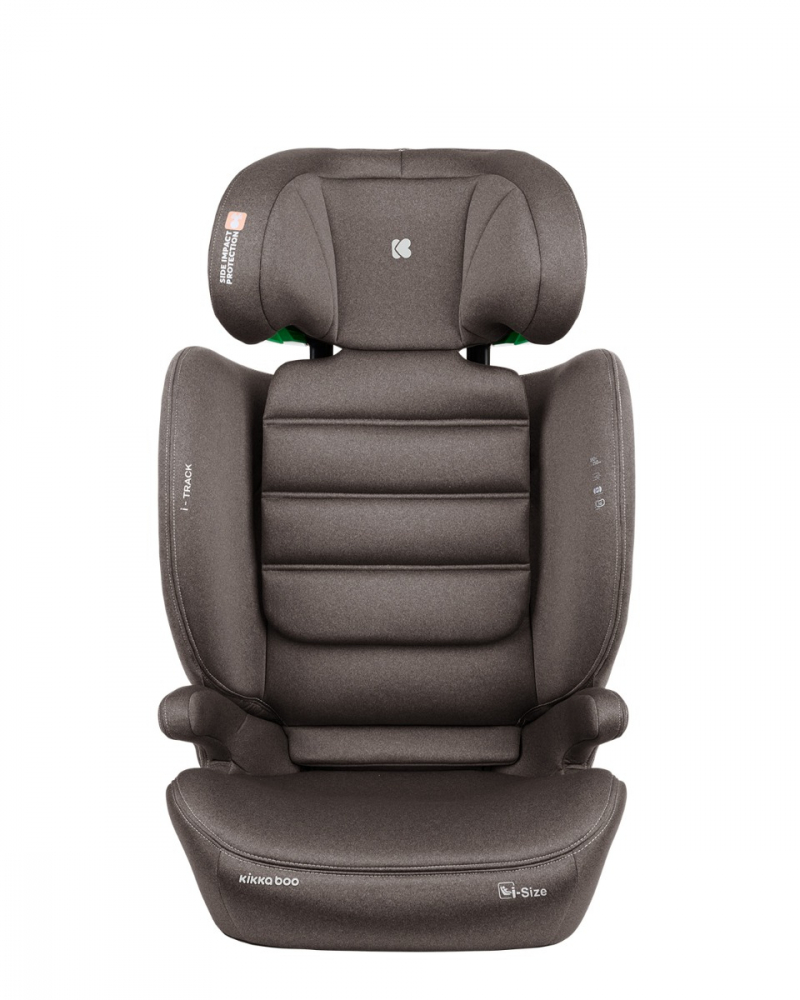 Scaun Auto KikkaBoo i-Track ISOFIX Brown - imagine 5
