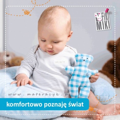Perna Alăptare Fiziologică Fiki Miki Gri, 72 cm - imagine 2
