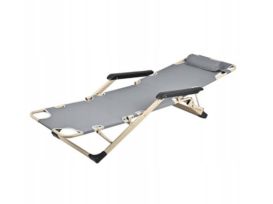 Sezlong Pliabil Ikonka - Relaxare la Plajă sau Grădină - imagine 2