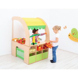 Colț de joacă Flexi Moje Bambino cu depozitare - imagine 4