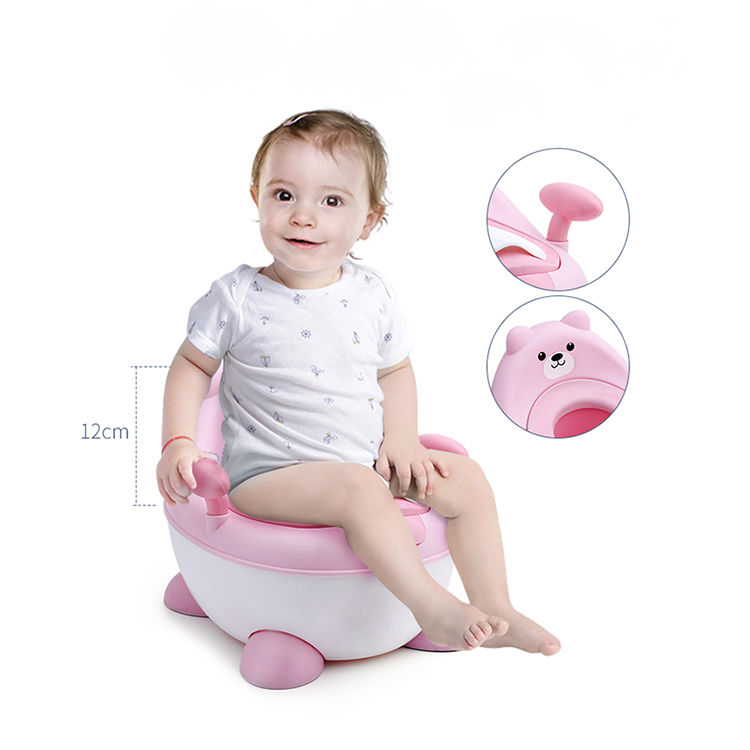 Olita Little Mom Bear Pink cu Suport Antiderapant - imagine 4