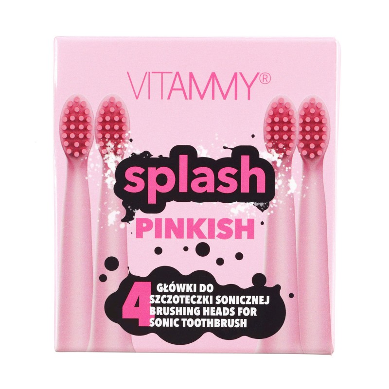 Rezerve Periuță Vitammy Splash Pinkish, 4 Bucăți - imagine 2