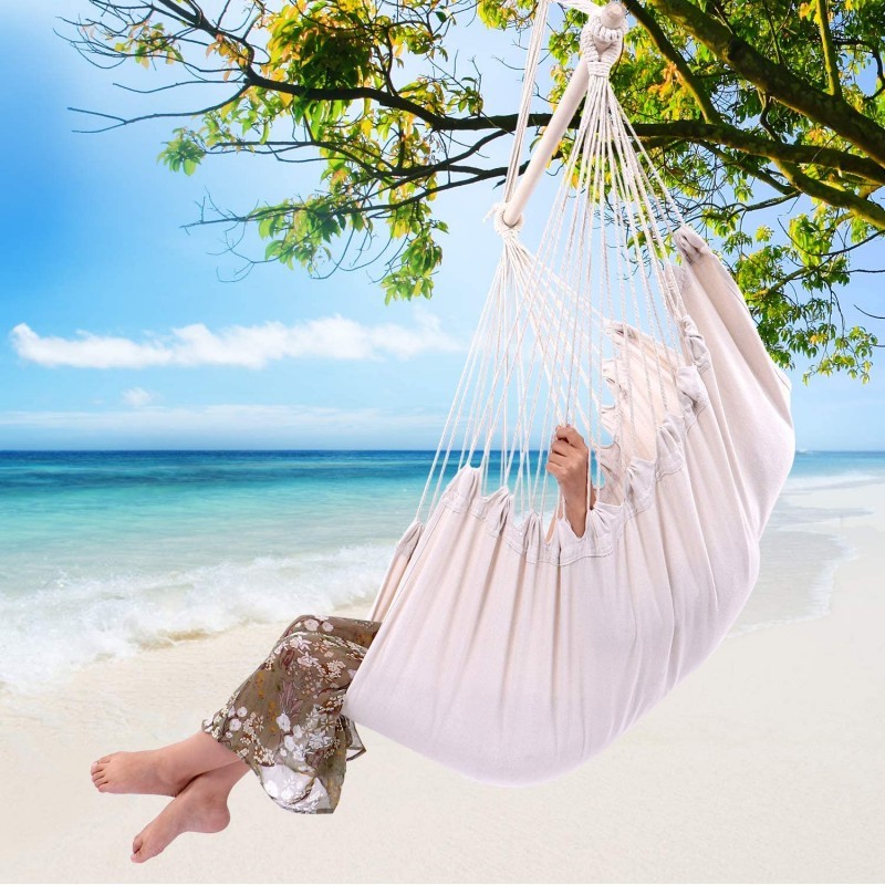 Hamac scaun Procart | Relaxare perfectă în grădină - imagine 4