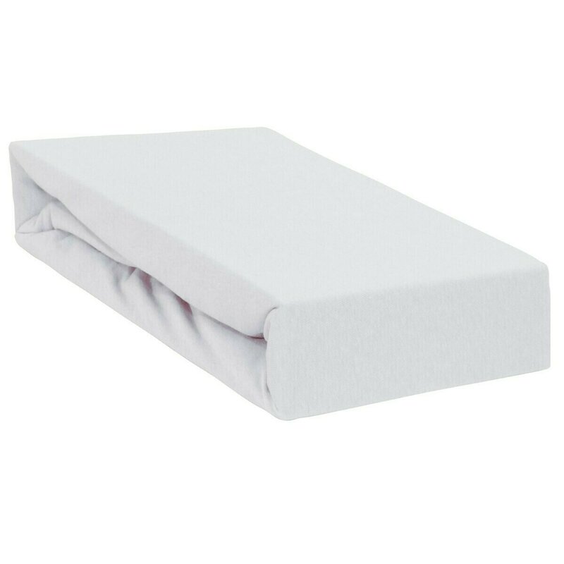Cearceaf Impermeabil Qmini 120x60 cm Jerseu Gri