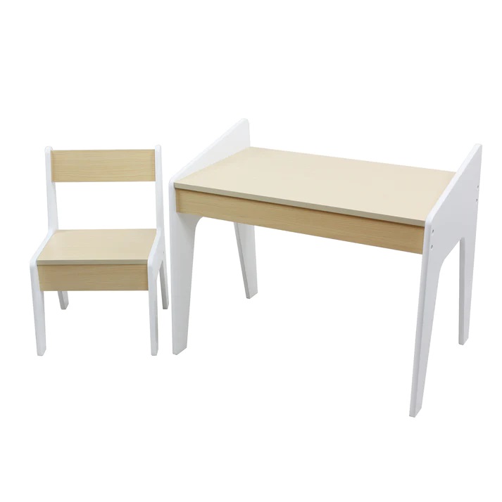 Set Birou Ginger Home Alb/Galben pentru Copii - imagine 8