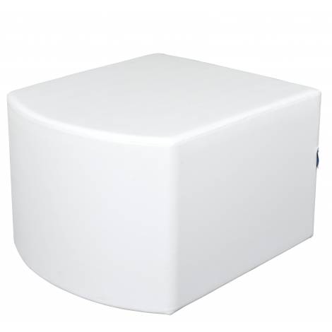 Puf Convex Alb Moje Bambino, 44 cm