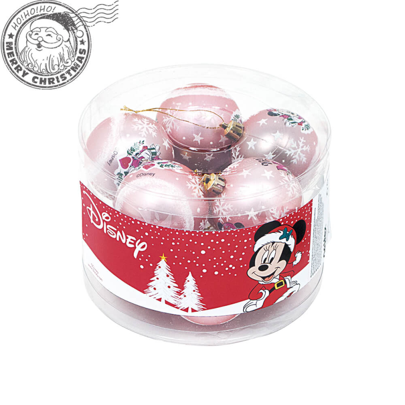 Set Globuri Minnie Mouse Roz 6 cm | Disney