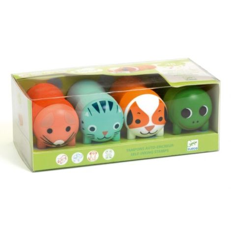 Set 4 Stampile Djeco pentru Copii 18+ Luni
