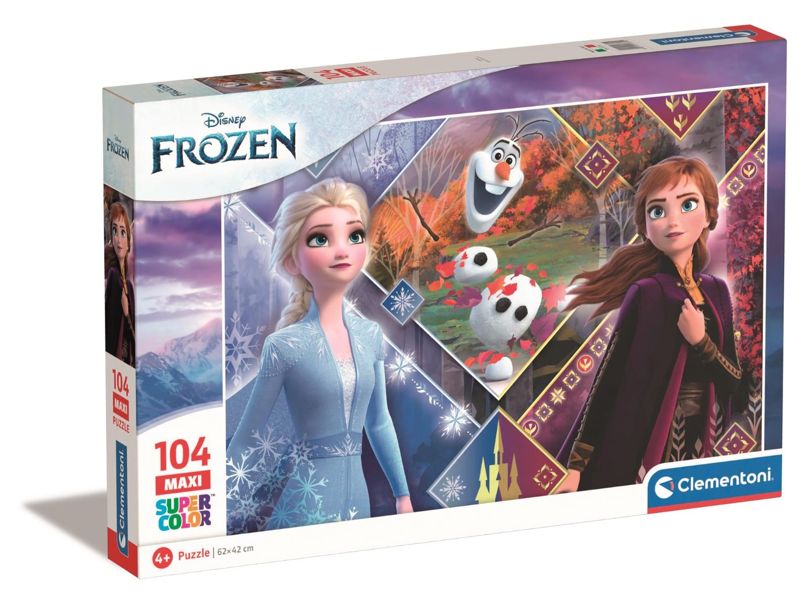 Puzzle Disney Frozen 104 piese Clementoni