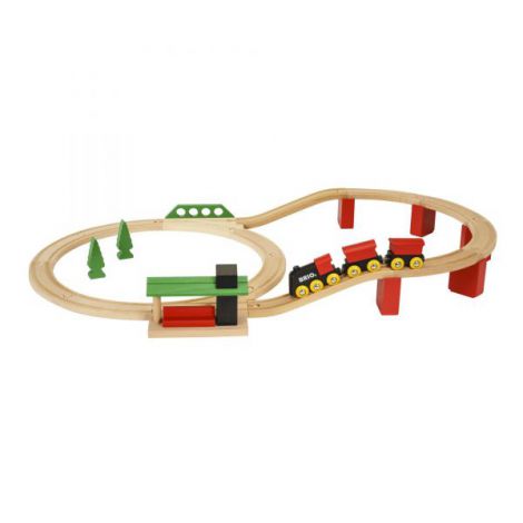 Set Clasic Deluxe 33424 Brio - Trenulete Lemn - imagine 5