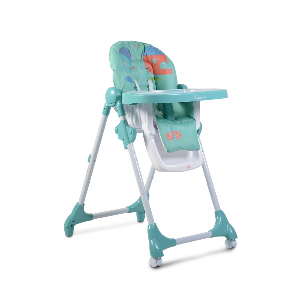 Scaun de masa Moni Kimchi Turquoise, Antiderapant