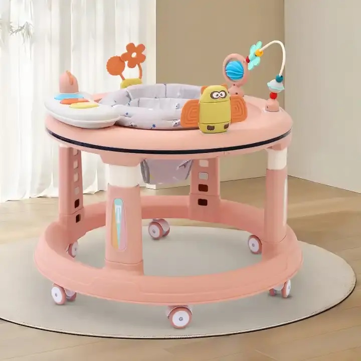Premergator Little Mom Pink, 360°, Activitati - imagine 2