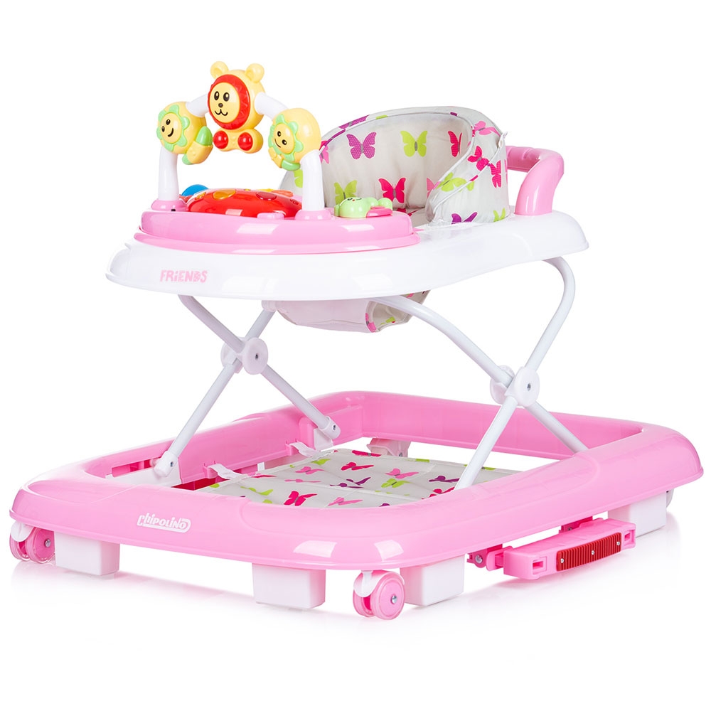 Premergator Chipolino Friends 4 in 1 Pink, Multifuncțional