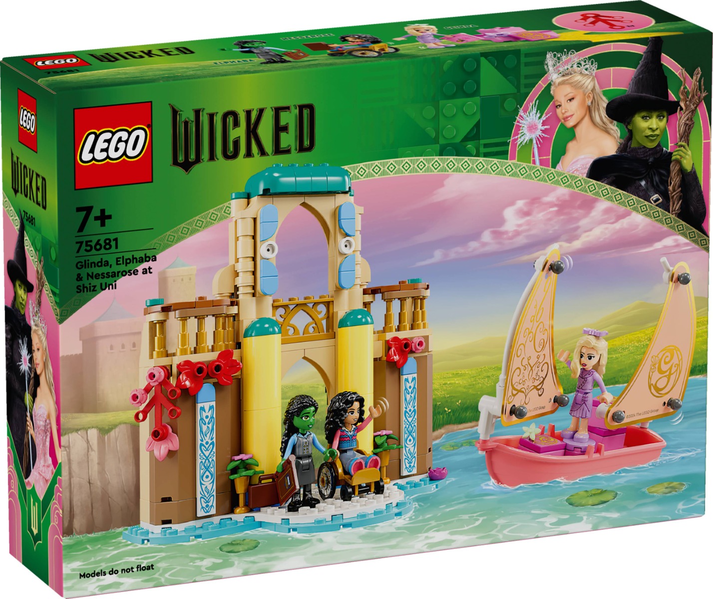 LEGO® Wicked 75681: Set Universitatea Shiz cu 3 Minifigurine