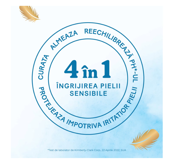 Servetele Huggies Pure Extra Care - 168 buc - imagine 4