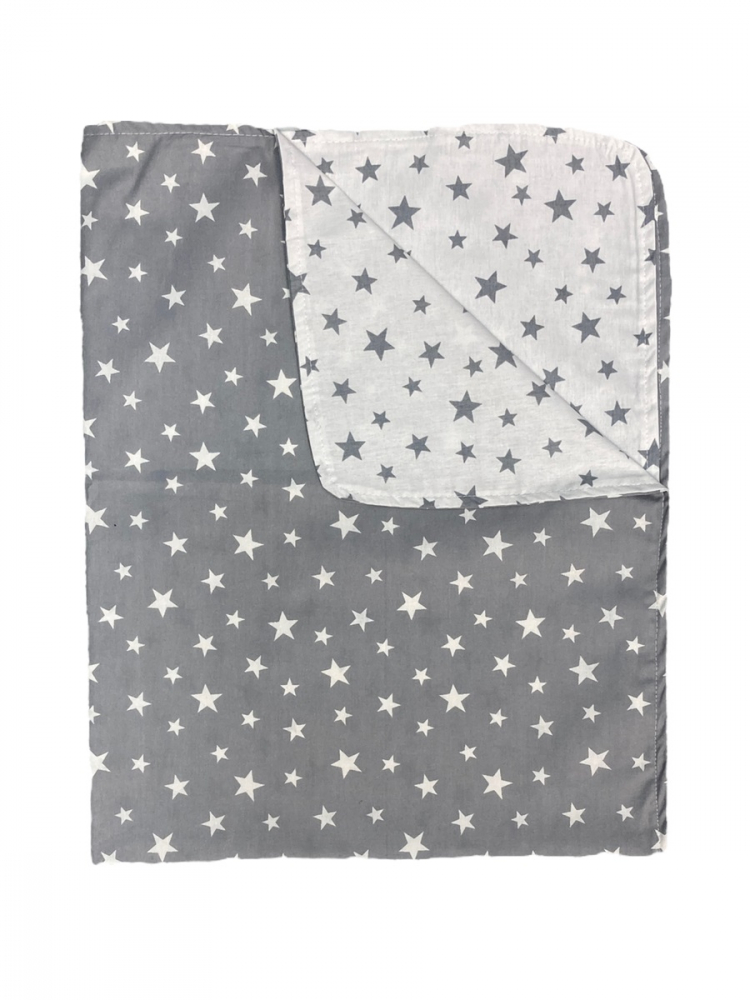 Paturica bumbac gri 78x98 cm Deseda