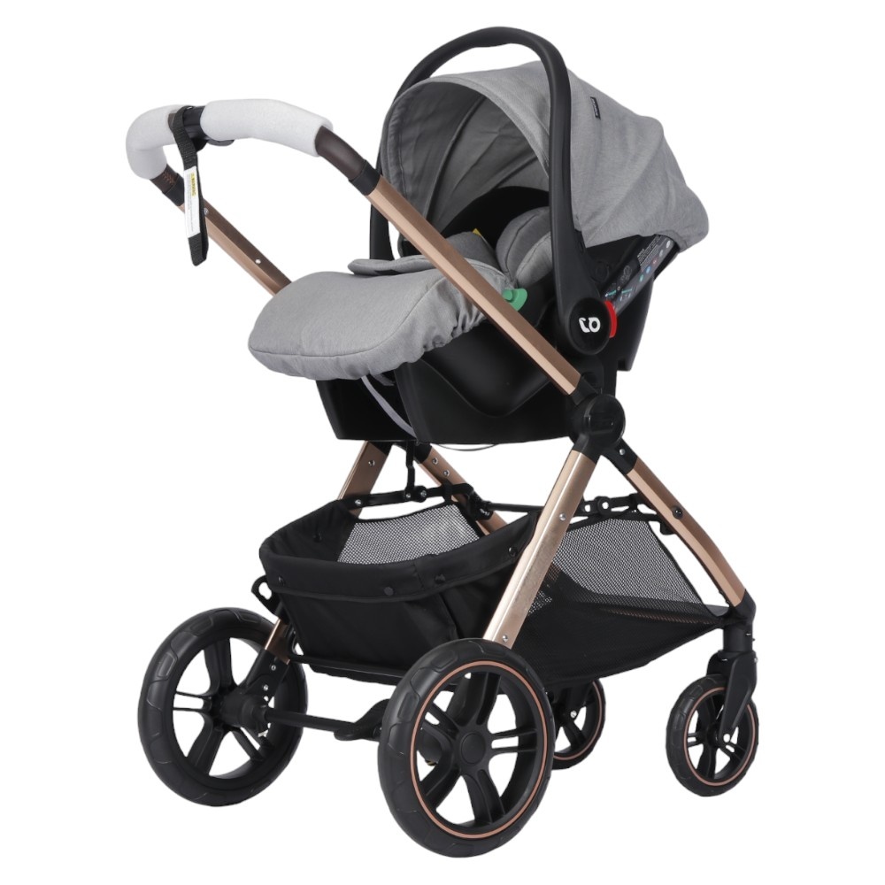 Novokids X2000 Carucior 3-in-1 Gri Premium - imagine 5