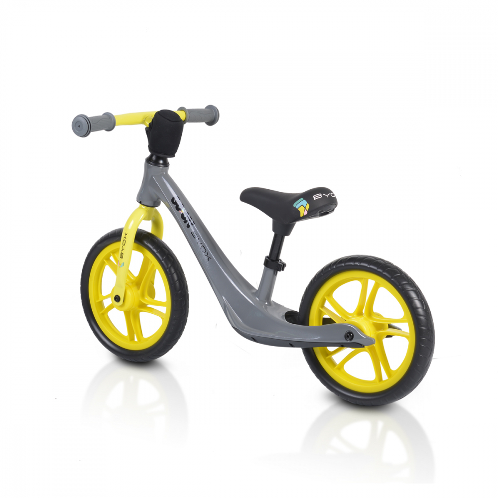 Bicicleta fără pedale Byox Go On Grey, 12 inch - imagine 3