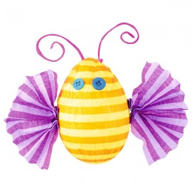 Hartie Creponată Dungată Moje Bambino - 10 Role Colorate - imagine 7