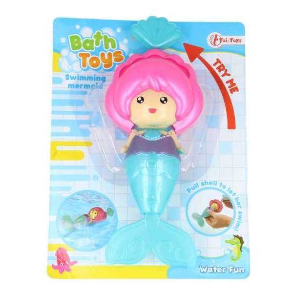 Jucărie Baie Sirenă Toi-Toys Roz, Înotătoare