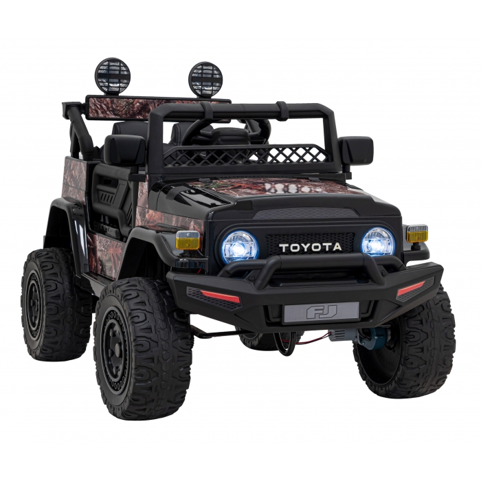 Masinuta Electrica Toyota FJ Cruiser 4x4 Negru - imagine 7
