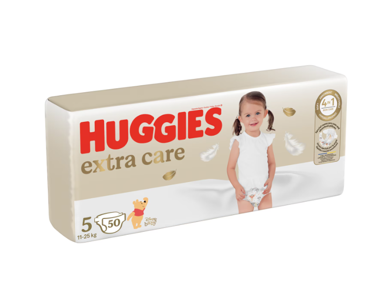 Scutece Huggies Extra Care 5, 11-25kg, 50 buc - imagine 8
