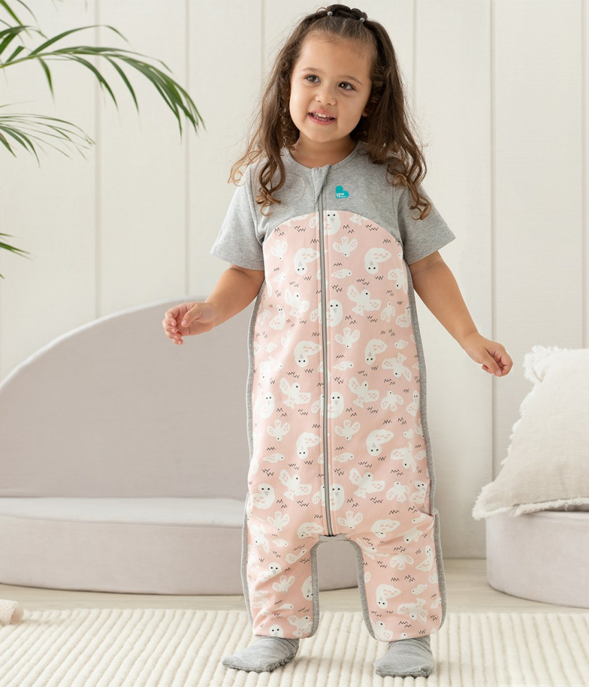Sac de dormit Love to Dream cu Picioare Roz