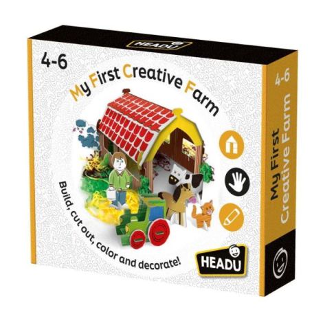 Headu Prima Mea Ferma Creativa | Joc Educativ - imagine 3