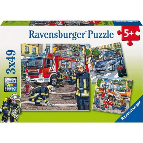 Puzzle Salvatori 3x49 Ravensburger - Joc educativ - imagine 2