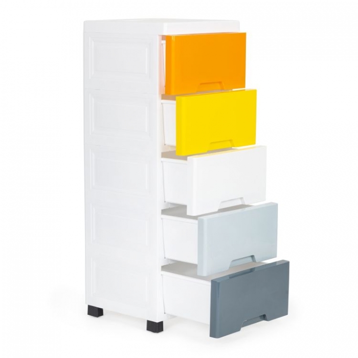Raft 5 compartimente ModernHome - Organizare Modernă - imagine 3