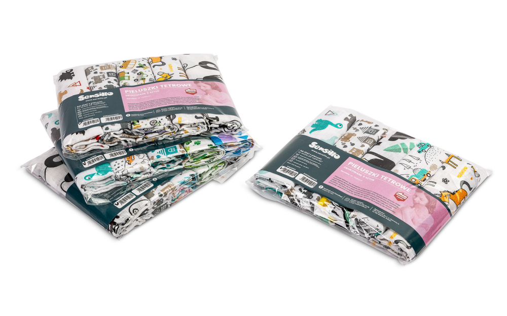 Set 5 scutece tetra Sensillo Boy absorbante - imagine 3