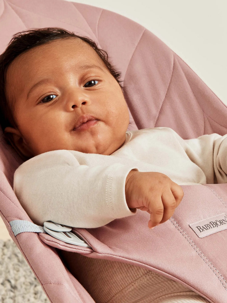 Balansoar BabyBjorn Bliss Pink, Ergonomic - imagine 3