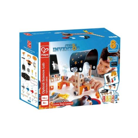 Hape Laborator Optic - Jucarie Stiintifica din Lemn