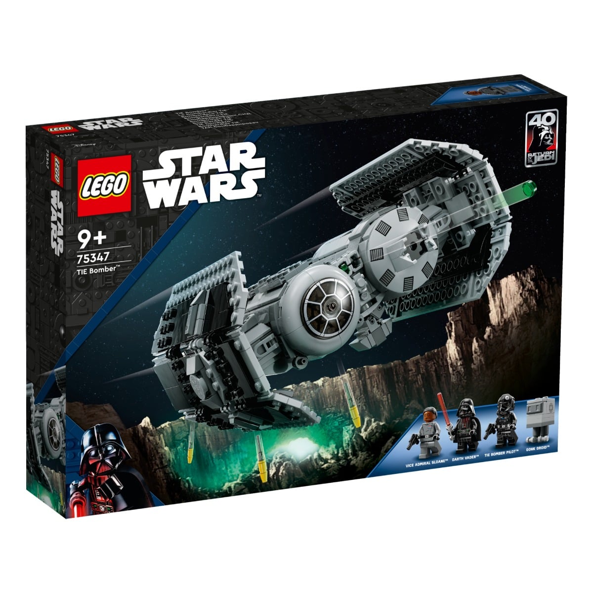 LEGO Star Wars TIE Bomber 75347 Set Constructie
