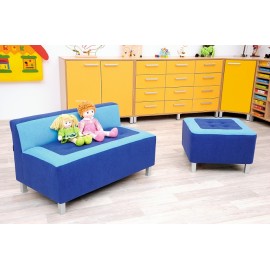 Taburet Premium Moje Bambino, Albastru - imagine 4