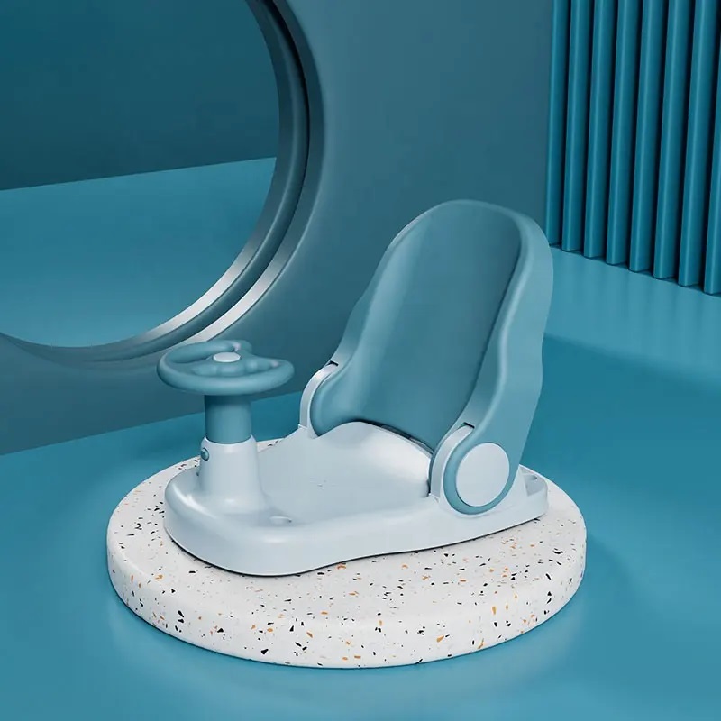 Little Mom Scaun Baie Car Blue Pliabil