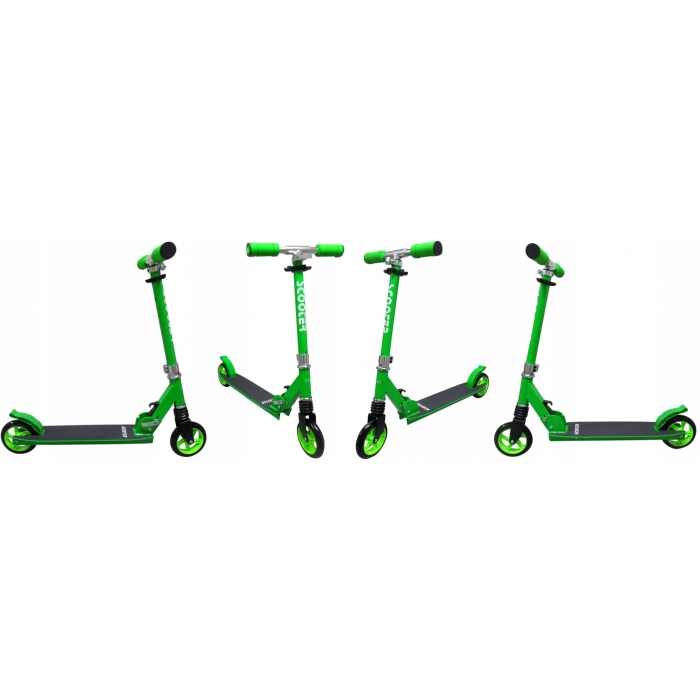 Trotineta R-Sport H5 Verde, Pliabilă, 100kg