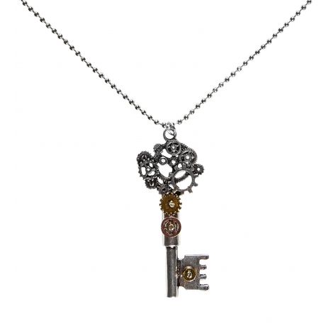 Colier Steampunk Cheie Widmann | Accesoriu Vintage