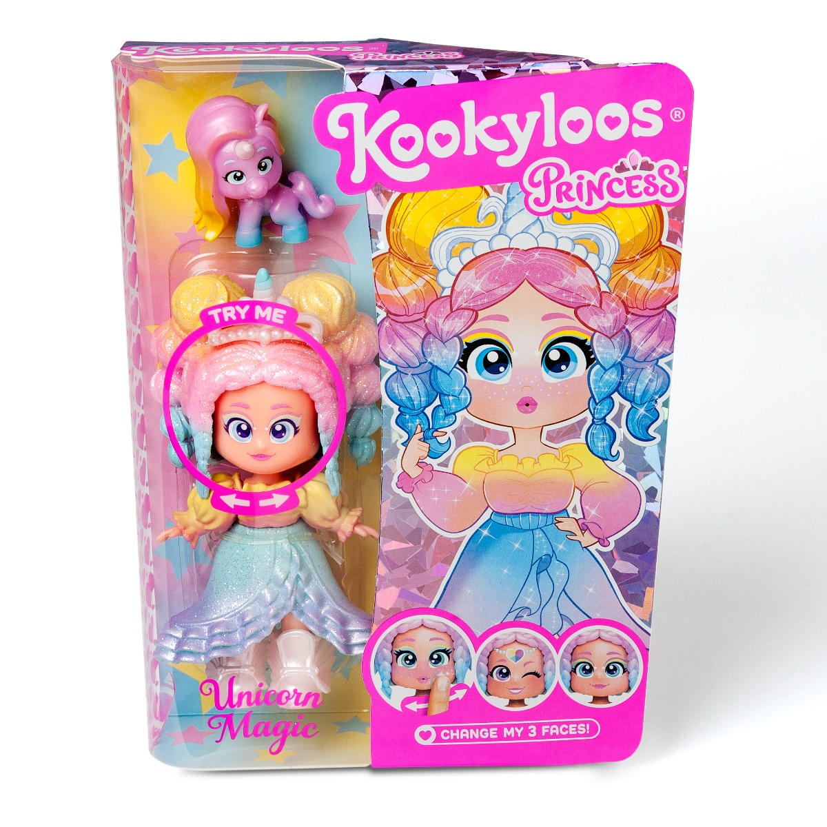 Păpușă Kookyloos Princess Unicorn Magic | Jucării