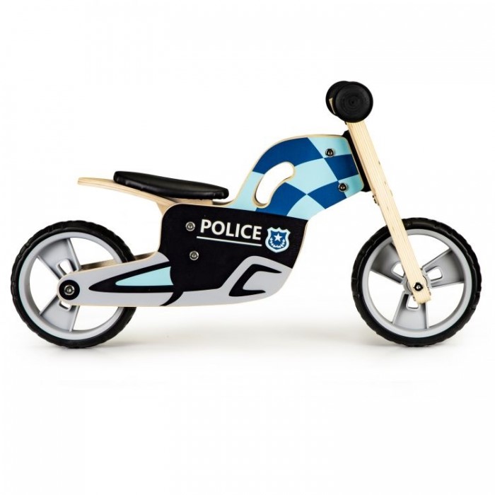 Bicicleta Politie Ecotoys Fara Pedale, Reglabila