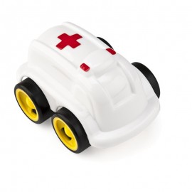 Minimobil 12 Ambulanță Miniland | Jucarie Rezistentă