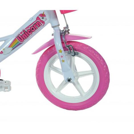 Bicicleta Unicorn Dino Bikes 3-5 Ani - imagine 4