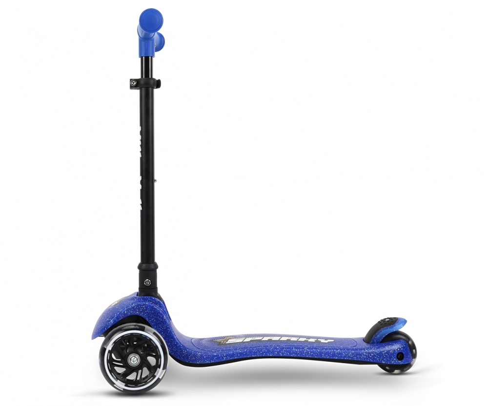 Trotineta Sparky Blue Milly Mally cu LED - imagine 2